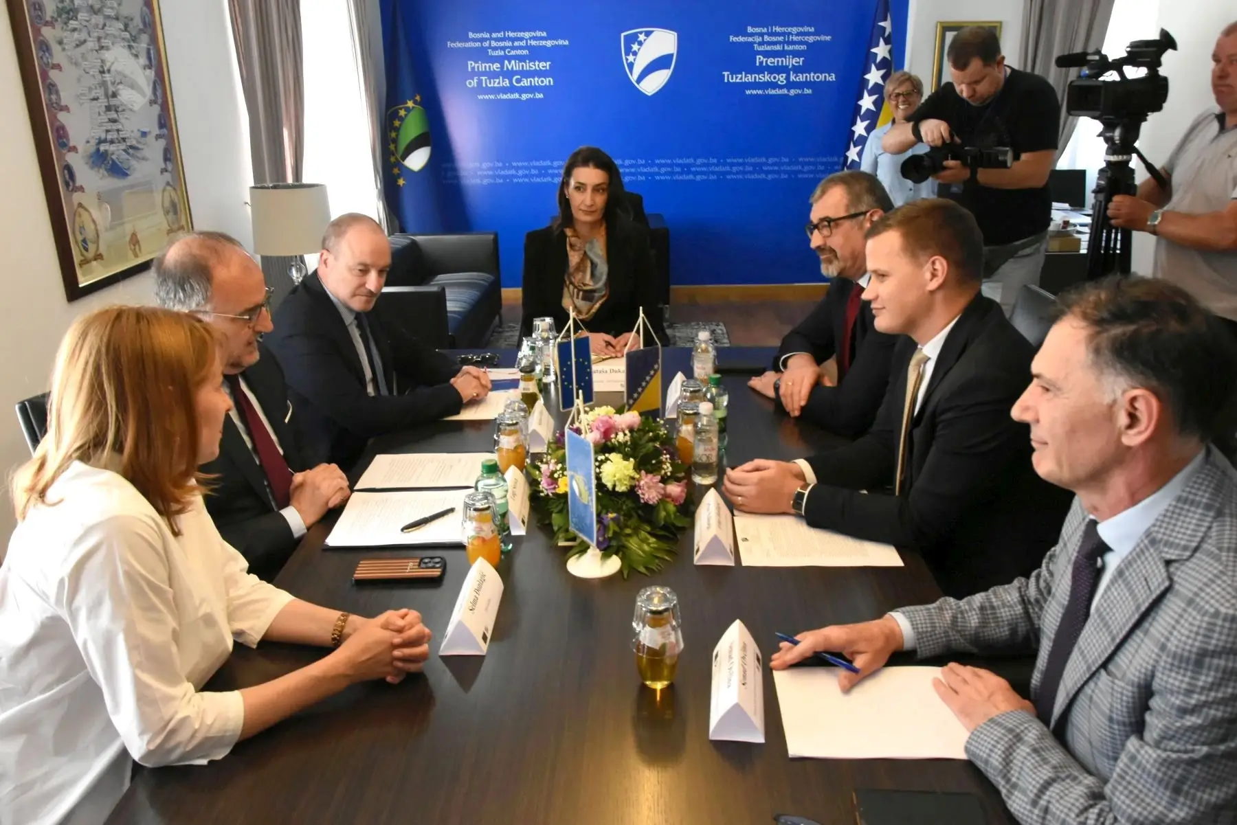 Halilagić i Vujović upriličili prijem za ambasadora Soreku
